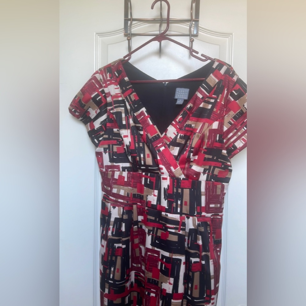 Red Dress with pockets